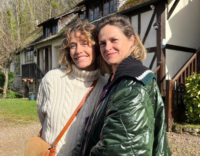 Les comédiennes Cécile de France et Crystal Shepherd-Cross