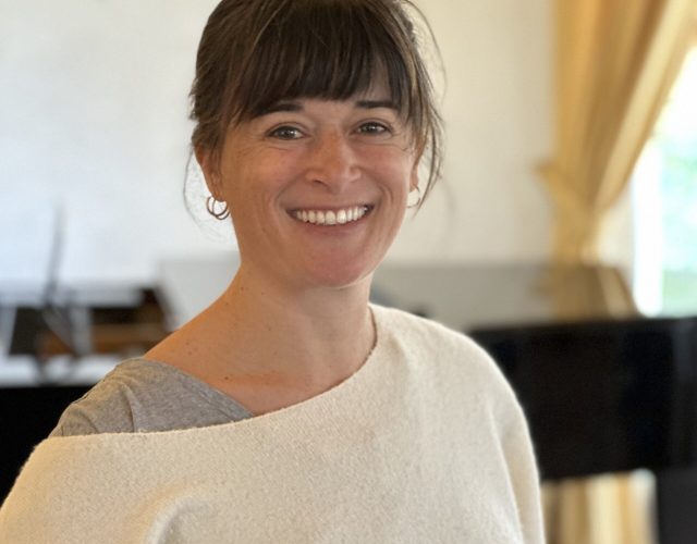 La comédienne Béatrice De la Boulaye
